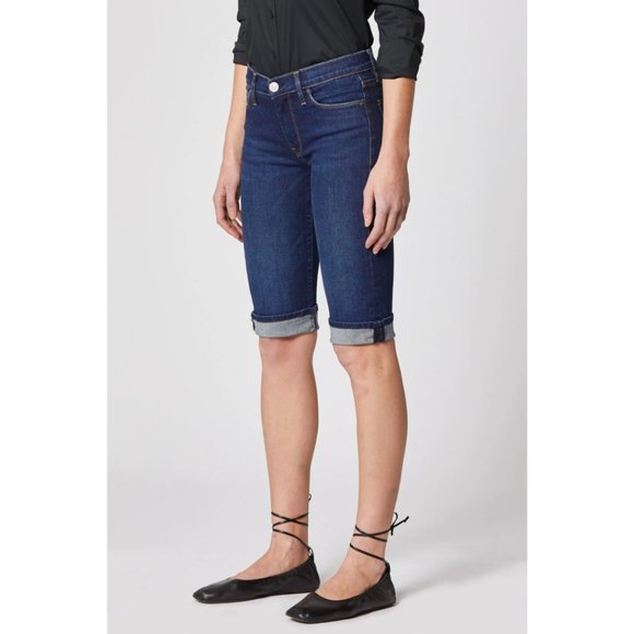 Hudson Amelia Mid-Rise Roll Cuff Shorts - Picture 2 of 11